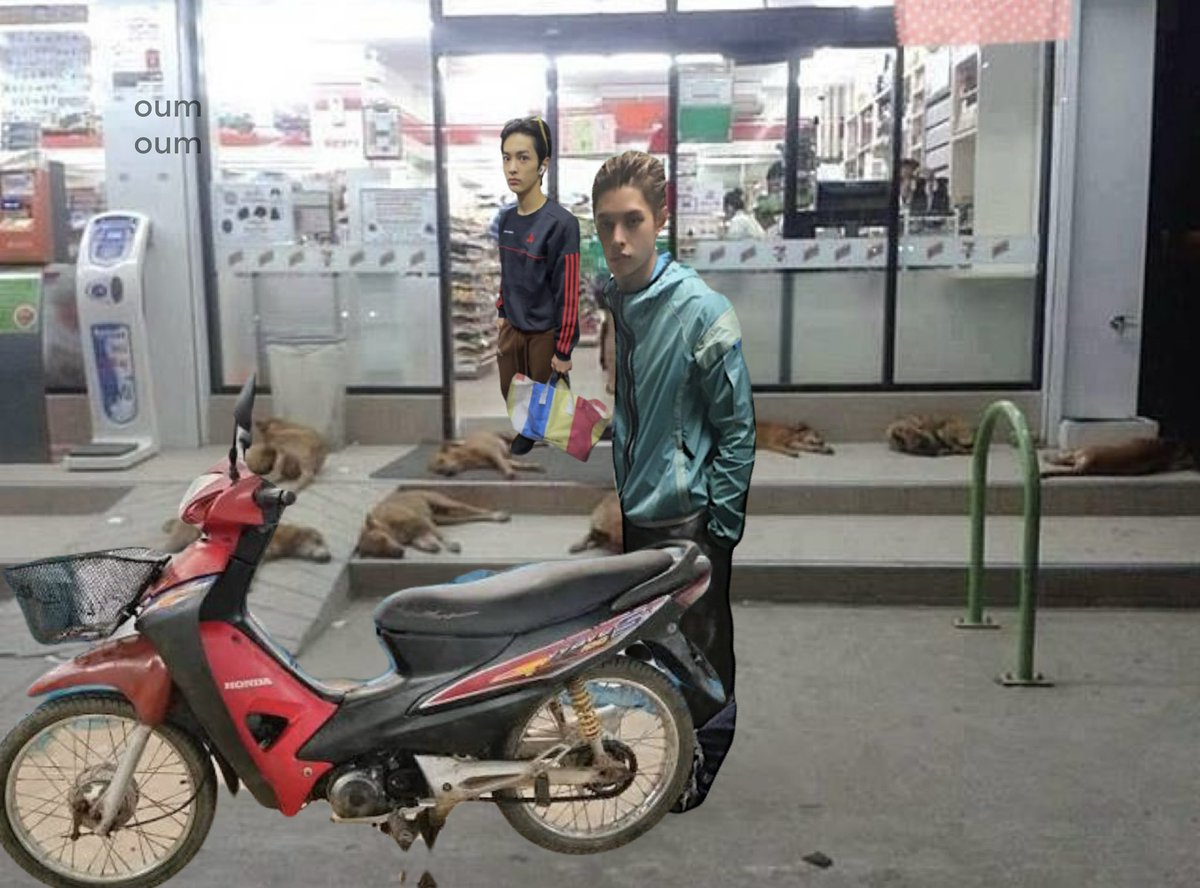 Noohew's tweet photo. พาเด็กชายอันมาซื้อขนม https://t.co/acO9dB8wiF
