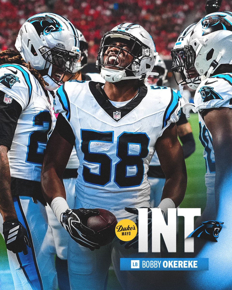 Panthers's tweet photo. Our ball 😤

@DukesMayonnaise | #KeepPounding https://t.co/ZPyXad24Mi