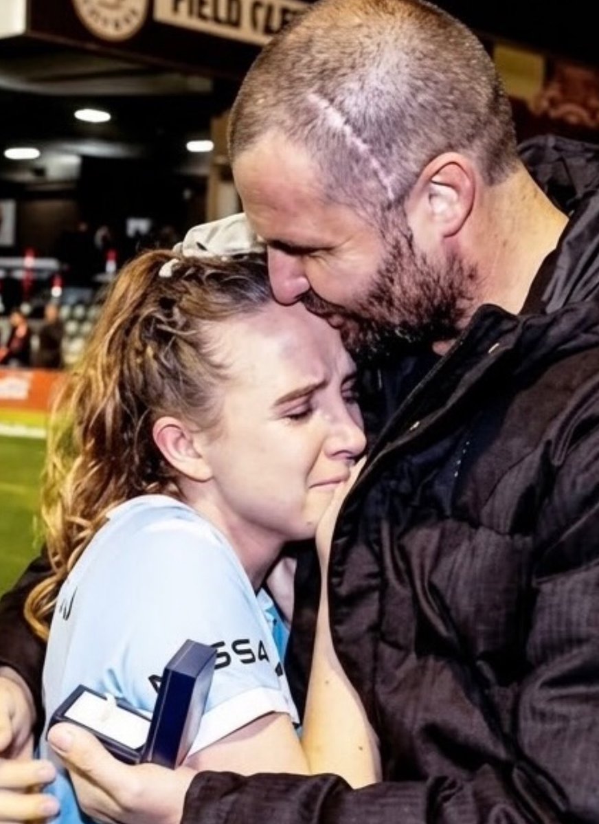 dukesurge's tweet photo. She retired from professional soccer at 28 to care for her boyfriend through brain cancer, and he later proposed to her after her final game. ❤️‍🩹💍🥹 https://t.co/GcU0brG136