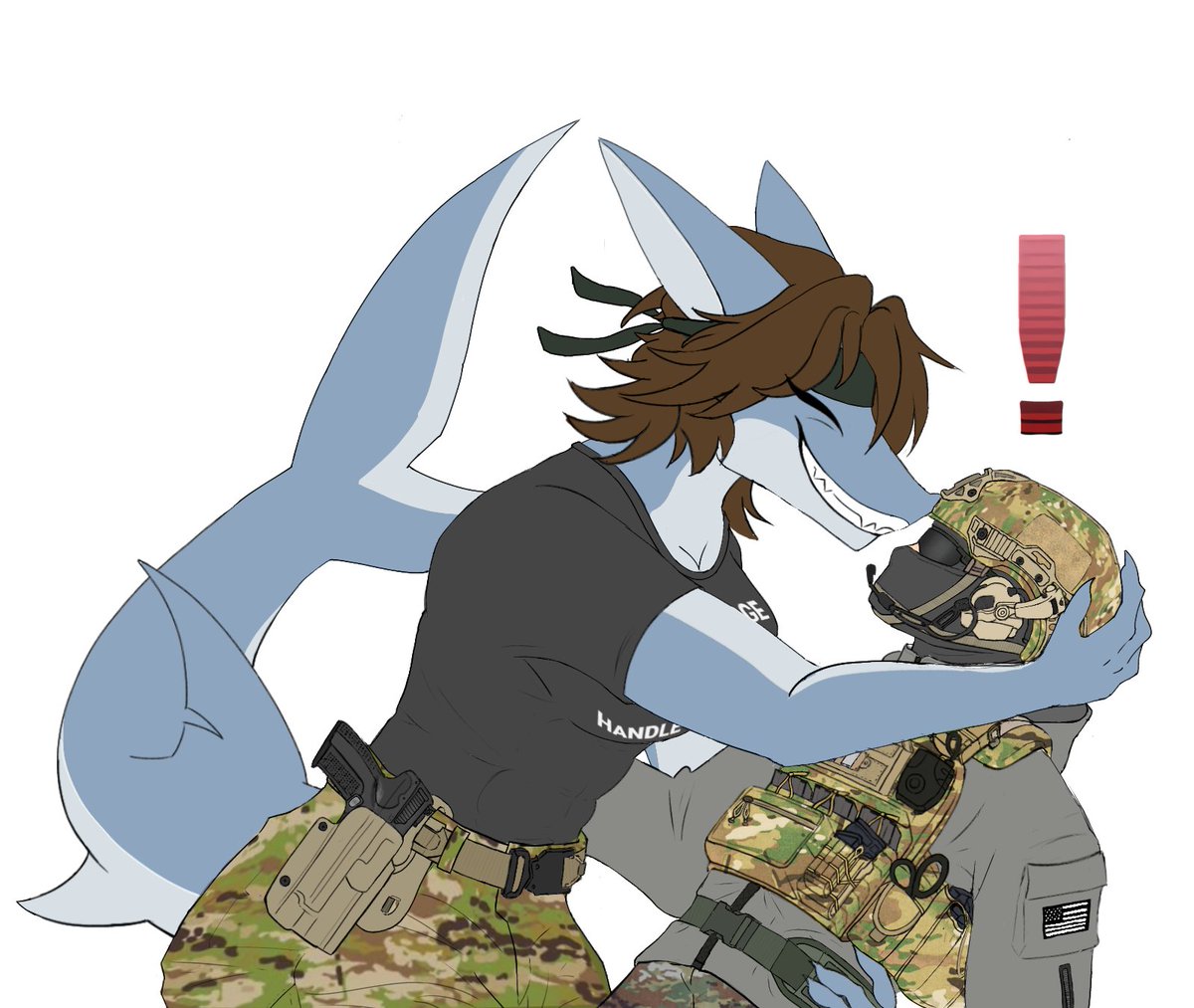 Tailless_Sierra's tweet photo. A commission from a friend's friend https://t.co/oq9iwzqnLG