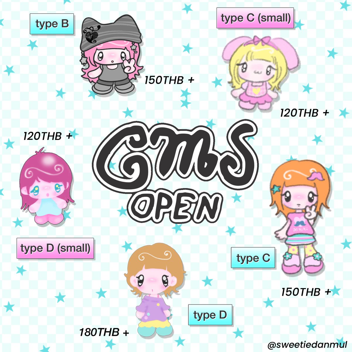 sweetiedanmul's tweet photo. Pls kindly rt 🪷

☆★ 📂 Commission OPEN! (ゝ。∂ )💕

- เปิดรับคิวเรื่อยๆคับบ
more details*: https://t.co/noYTIA75Iu

สนใจสอบถามเพิ่มเติม DM มาได้เลยนะคับ 🎶
#commissionTH #รับออกแบบ #commissionsopen https://t.co/RpJzuK0dkr