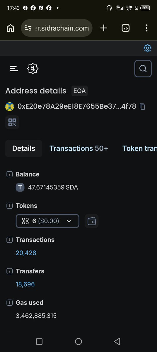 SidraCodeAudit's tweet photo. FORENSIC AUDIT: SGA &amp; SSC

Two tokens appeared in 34,000+ wallets without anyone requesting them.

I traced them.

Same owner.
Same template.
Same risk.

4 screenshots below. Do NOT interact.☕👇

#SidraChain #SDA #SidraFamily #Web3 https://t.co/0EUs5sMGxF