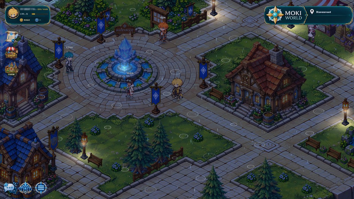 MokiWorlds's tweet photo. THE WORLD IS ALIVE.

Weather System is now live across MOKI WORLD!
Every map can now change with the weather. 🌧️☀️🌙

#Mokiworld #Web3 https://t.co/IQXBYBT8Px