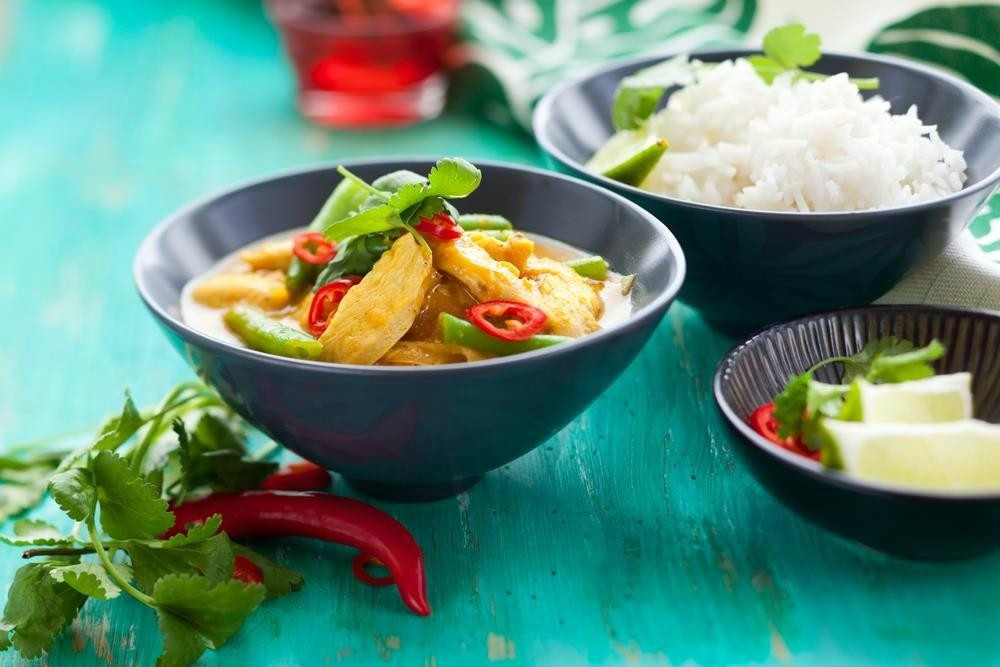 aliny422260's tweet photo. Craving vibrant Thai flavors Tried our spicy green curry with fresh basil and jasmine rice tonight https://t.co/mITj3ZeZTr