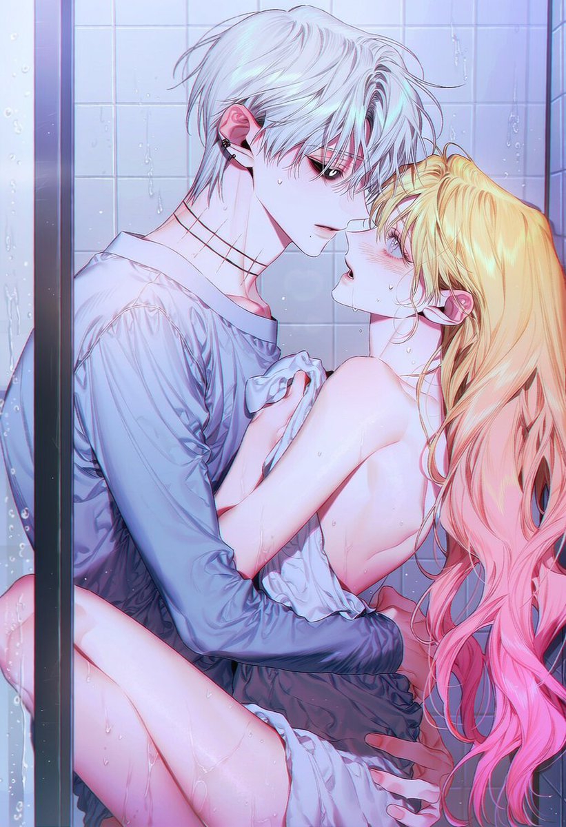 2__han__'s tweet photo. ᴾᴿᴼᴹᴾᵀ🔞
프롬프트 공유 _ 자유롭게 수정, 사용

1couple, 1boy, 1girl, nsfw, implied sex, explicit, passionate sex, intense eye contact, heavy breathing, flushed skin, sweat, shiny skin, tangled bodies, close-up, intimacy, detailed body, high-contrast lighting, mood lighting, cinematic lighting, dramatic shadows,

bare shoulders, draped towel, wet skin, water droplets on body, steamy bathroom, glass shower door, fogged glass, water drops, dim bathroom lighting, tiled wall, wet tiles

blushing, open mouth, heavy breathing, pant, gasping, half-closed eyes, aroused expression, tearful eyes, pleasure expression