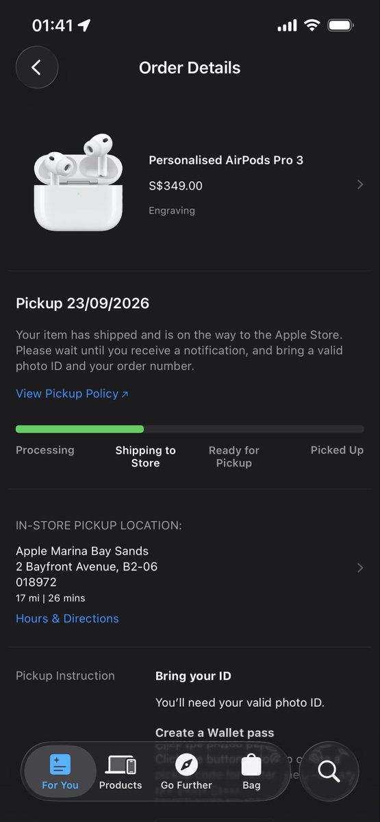 bhopintern's tweet photo. finally making a switch to wireless iems. my third apple product, following my iphone and macbook. it’s funny that there are so many fake fucks here on X saying that they’re from singapore. if you’re really from sg, let’s meet and i’ll treat you dinner at mbs https://t.co/FxkO0dzkpN