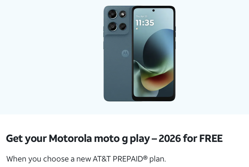 glitchaddicts's tweet photo. NO WAY IT'S BACK AND NOW IT'S FREE

I don't know how long this will last, but last time it disappeared FAST

AT&amp;T PREPAID is giving phone + $100 CASH for FREE

They even forgot to charge for plan and shipped phone anyways 😭

Here's how to get it:

https://t.co/vNoPTEr1Gd #ad https://t.co/sK6wV1O3VG