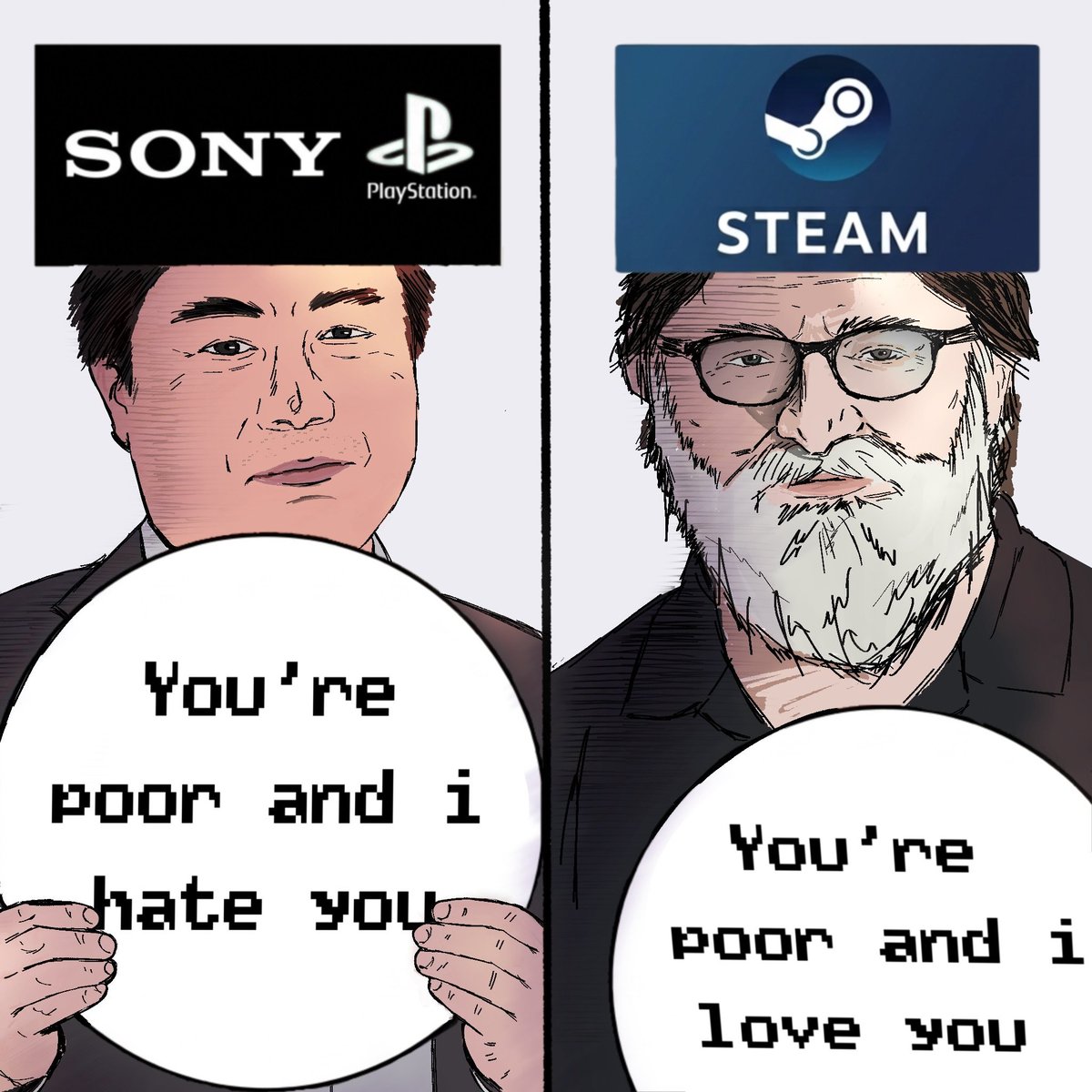 kokesher3's tweet photo. Steam > Sony https://t.co/vKVh8mKqnO