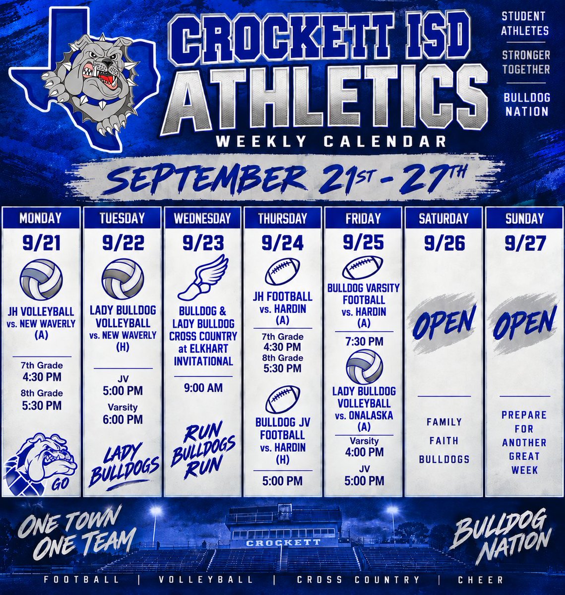 CrockettIsdAth's tweet photo. #BulldogNation https://t.co/7DHGgXUqKn