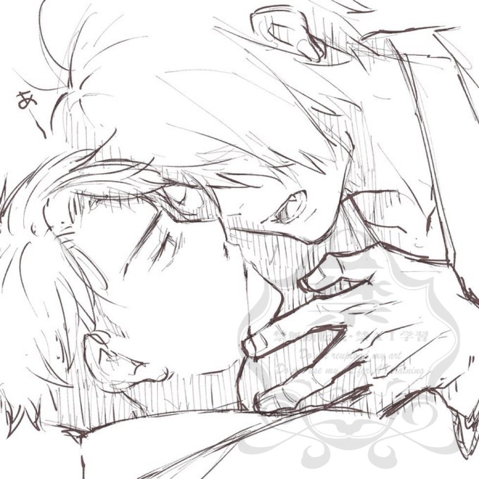 remi9x's tweet photo. ついでに父水ちゃんお顔が近いシリーズ再掲。くっつきそうでくっつかないのが好き。　似たようなのばっかだけどまとめると見応えがありますね https://t.co/cXYT4c24Ri