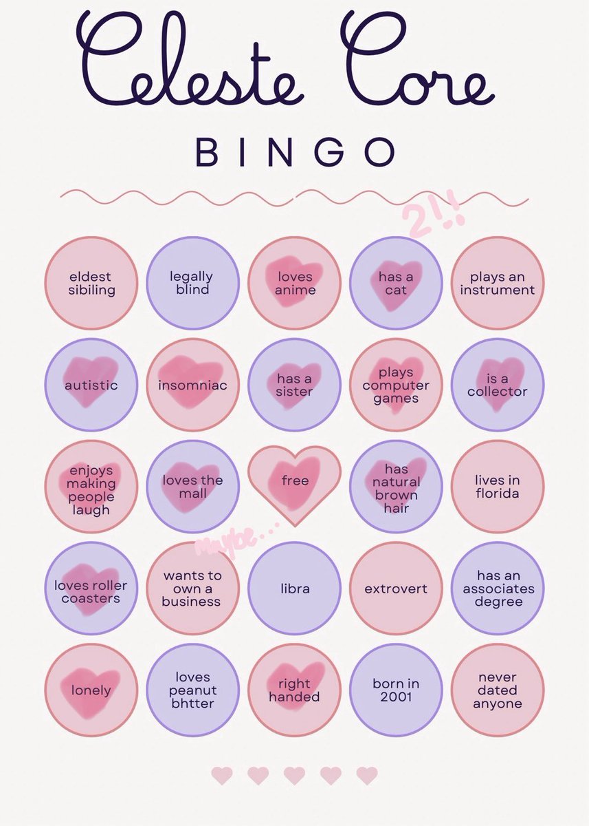 kvmabmi's tweet photo. YAY I GOT A BINGO https://t.co/QGEfbkW5CO
