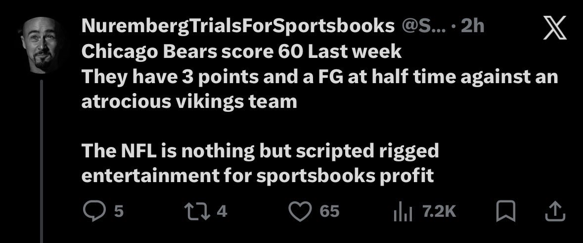 Goop52728's tweet photo. @byalexburke @SportRrigged6 Nobody’s crying ?  Looks like buddy doesn’t have anymore money to gamble with 🤣 gotta go back to work this week so he can gamble his $25 next Sunday 🤣🤣🤣 https://t.co/7bc8o2KXaw