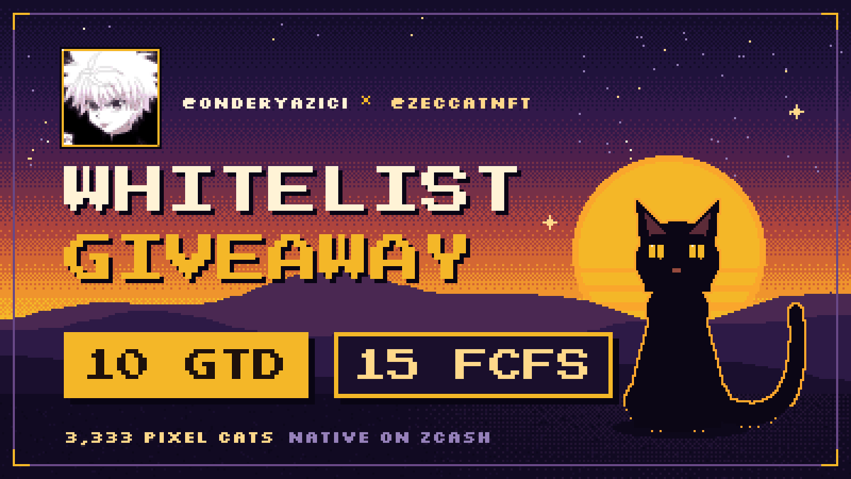 onderyazici's tweet photo. 10 kişiye gtd wl - 15 kişiye fcfs wl toplamda 25 wl @Zeccatnft koleksiyonundan dağıtıyorum. 🥳

Katılmak için;
▪️ @0xNarcotique ve @Zeccatnft takip et
▪️ Like ve yoruma t1 ile başlayan zec cüzdan adresini yaz

⏳ 24 saat sonra açıklarım.

Not: u1 değil t1 ile başlayan adresinizi yazın yorum olarak.‼️