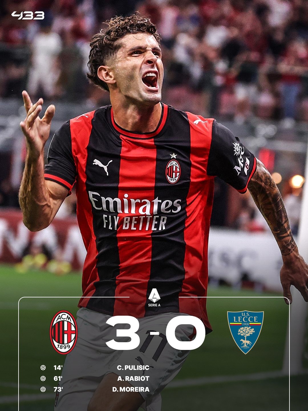 AC Milan 3-0 Lecce | Serie A