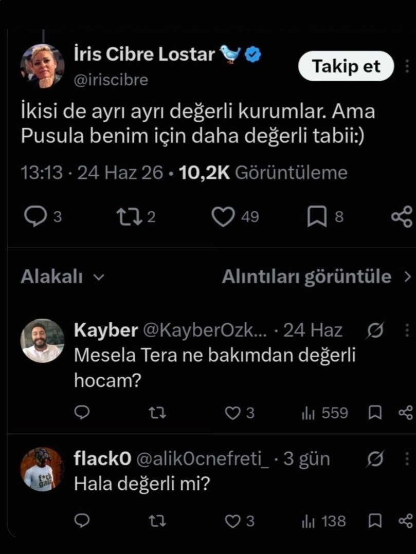 Ruzgartoros1's tweet photo. @iriscibre Buna cevap verebilecek misiniz? https://t.co/stQ9ZMm5kF