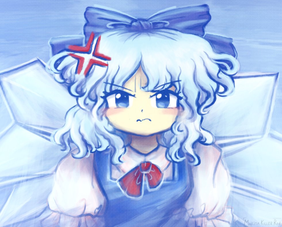MarinaKillerRe1's tweet photo. Cirno Face 💢 EoSD NC

#東方Project #touhouproject https://t.co/JmCnMVEfqB
