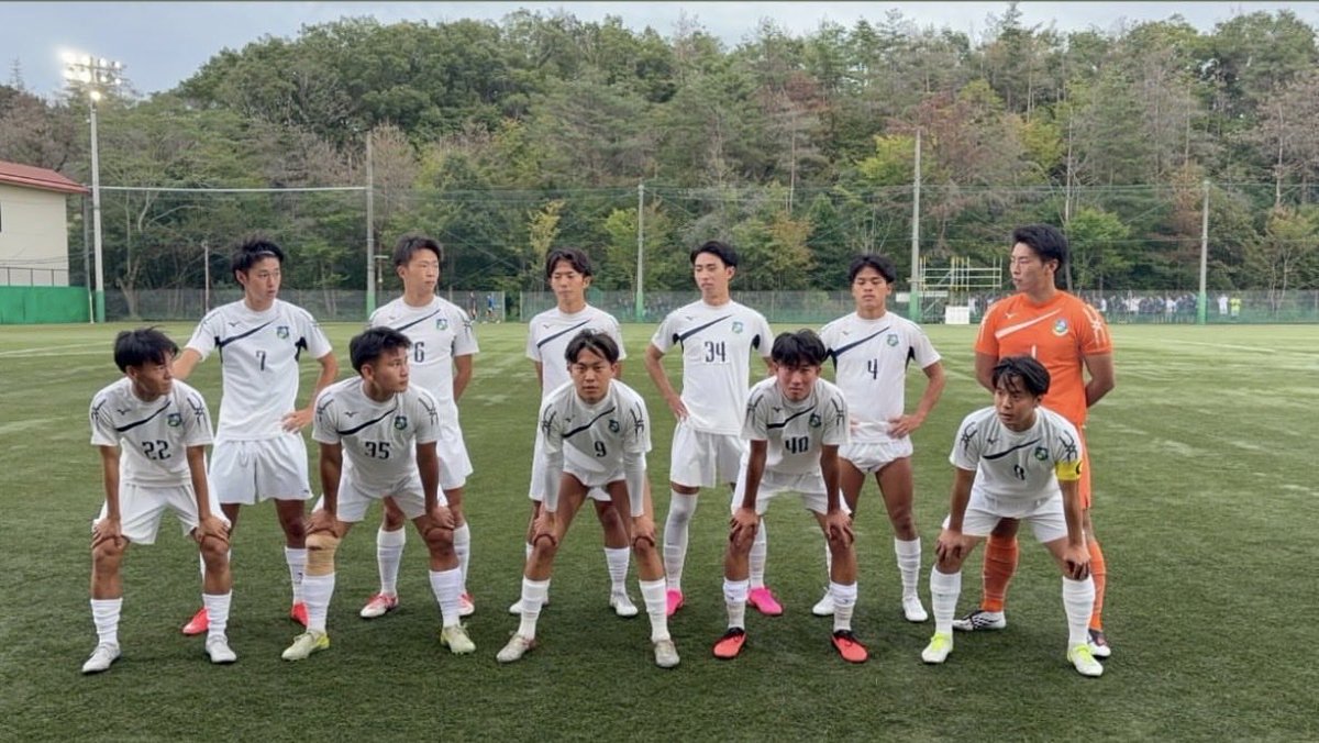 osusoccer_'s tweet photo. 【大阪産業大学A活動報告】

関西学生リーグ2部後期2節

令和8年9月20日(日)
17:15kickoff
会場：関西国際大学人工芝グラウンド
vs関西国際大学

<試合結果>
前半 0-0
後半 1-0
Total 1-0

〈得点者〉
90+5’ （33）大薗

#大阪産業大学　#大阪産業大学サッカー部　#関西学生リーグ　#克己新進 https://t.co/qFxoLOf5uc