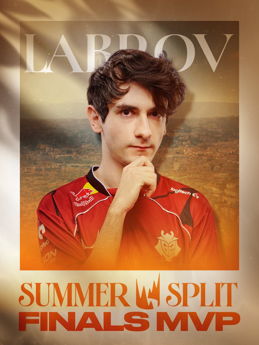 LEC's tweet photo. Your #LEC Summer Finals MVP: @Labrov12! https://t.co/Eeg0f2sPpf