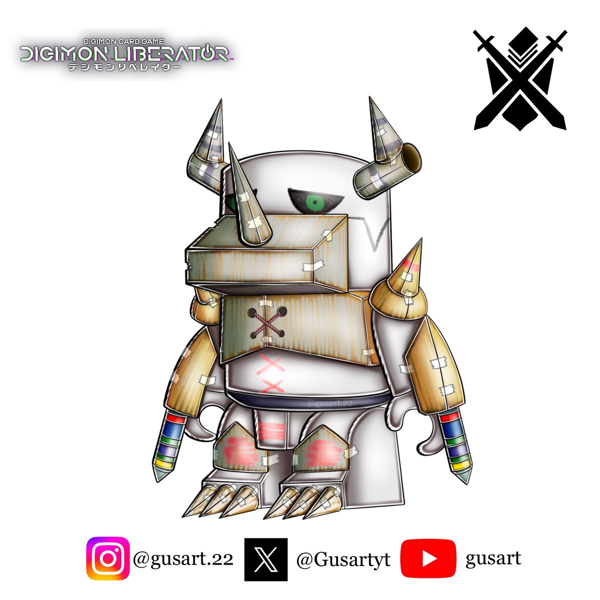 Gusartyt's tweet photo. DIGIHUEVO ( original ), KORAMON ( baby 1 original ), AKUMON ( baby 2 original ), WARKREYMON ( rookie original ).
#Digimon #digimonfanart #fanart #digimonliberator #gusart #digimonadventure #Procreate #digimonchile #digimonfanchile #toeianimation #BANDAI #DigimonCardGame #omekamon https://t.co/Ilx6w4yi8y