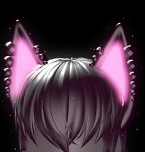 NekoRH_'s tweet photo. Praying for a nocturnal kitty ears rework cus i dont want to be stuck with this for my oc untill i get robux 💔💔 https://t.co/PQkiDX18nE