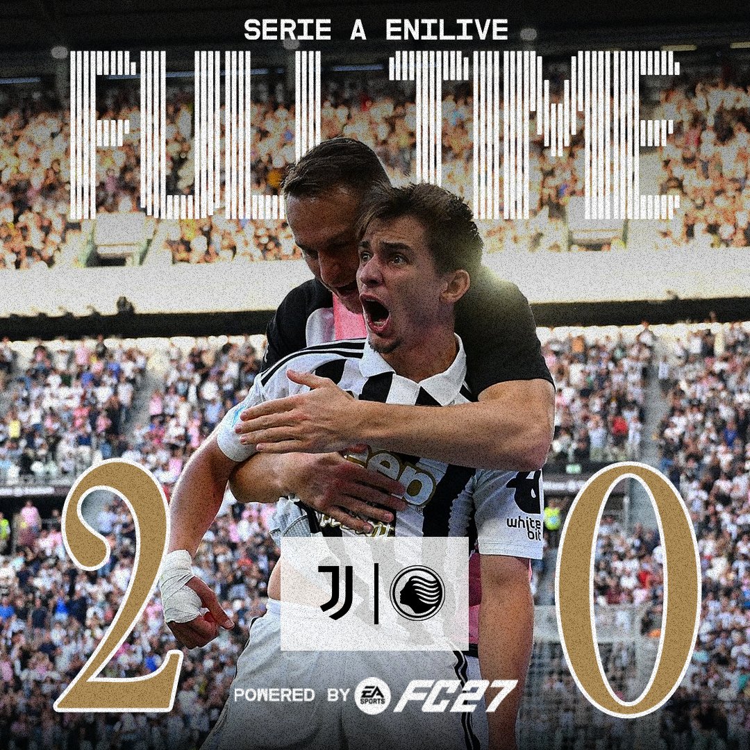 juventusfcen's tweet photo. FT | ⌛️ | Three big points to take into the international break! 💪

@EASPORTSFC 

#JuveAtalanta https://t.co/FW24lYXJmd