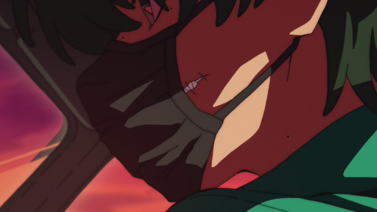 supersailorflop's tweet photo. And I definitely didn't expect to like Kota's arc! Every scene of theirs has a whole new meaning now. It was them restraining from bloodthirst that kept them masked &amp; "grinning" &amp; they found beauty in a human body for being able to express their love to Lisa 

#さよならララ https://t.co/3KjmkHuor3
