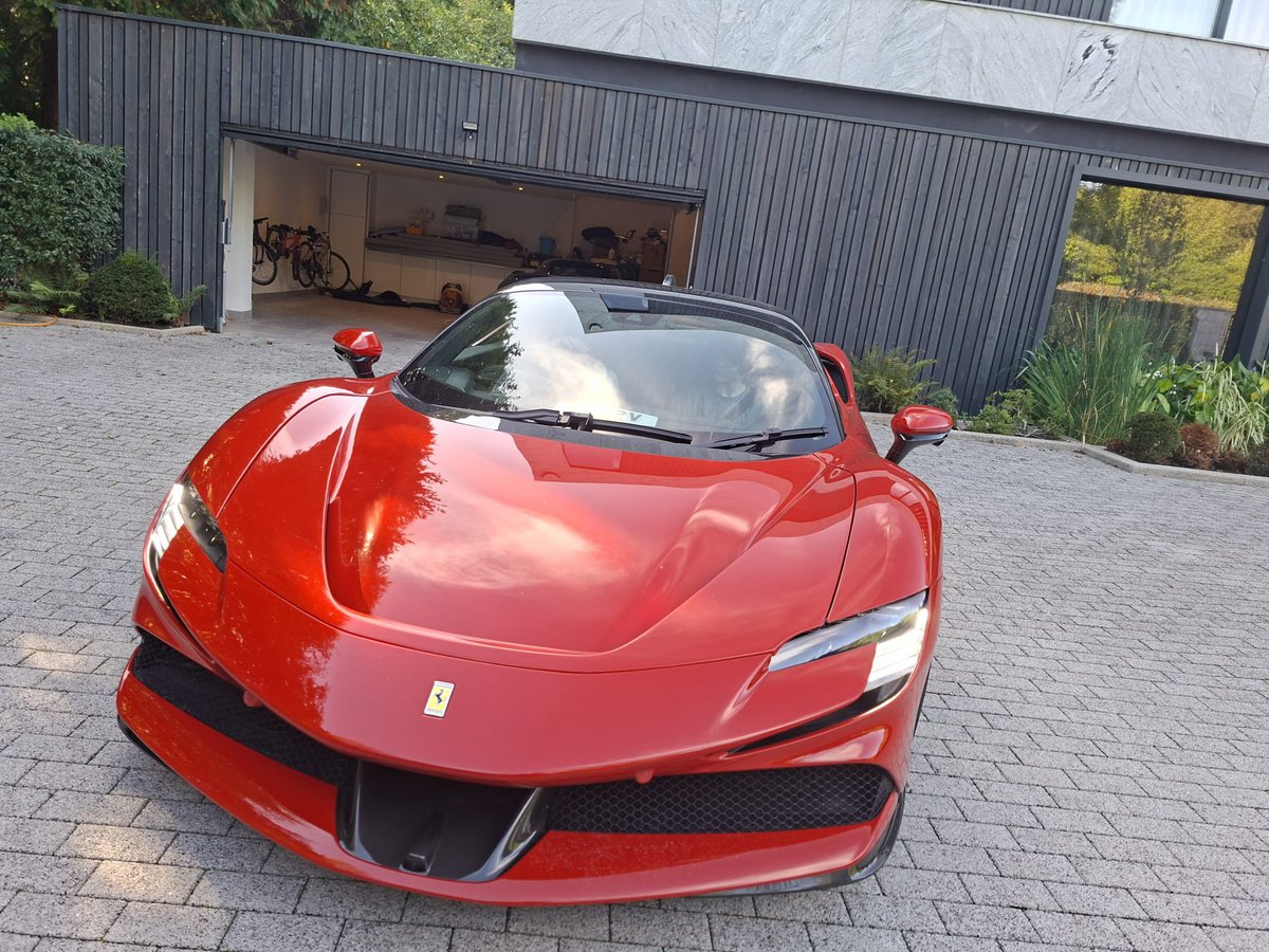TrevCampbell's tweet photo. My daughter and her boyfriend this afternoon. He loves supercars so we surprised him https://t.co/GGSdOsQDW4