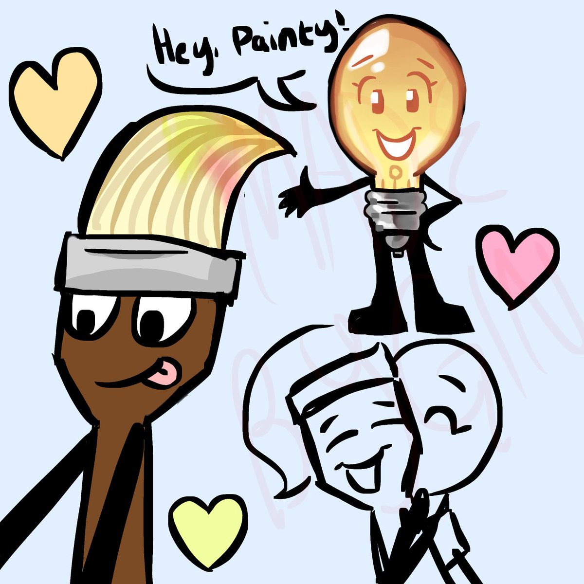 AosiaGin147's tweet photo. I wanted to draw them #lightbrush #lightbulb #paintbrush #inanimateinsanity https://t.co/LGiQzZ5eTp