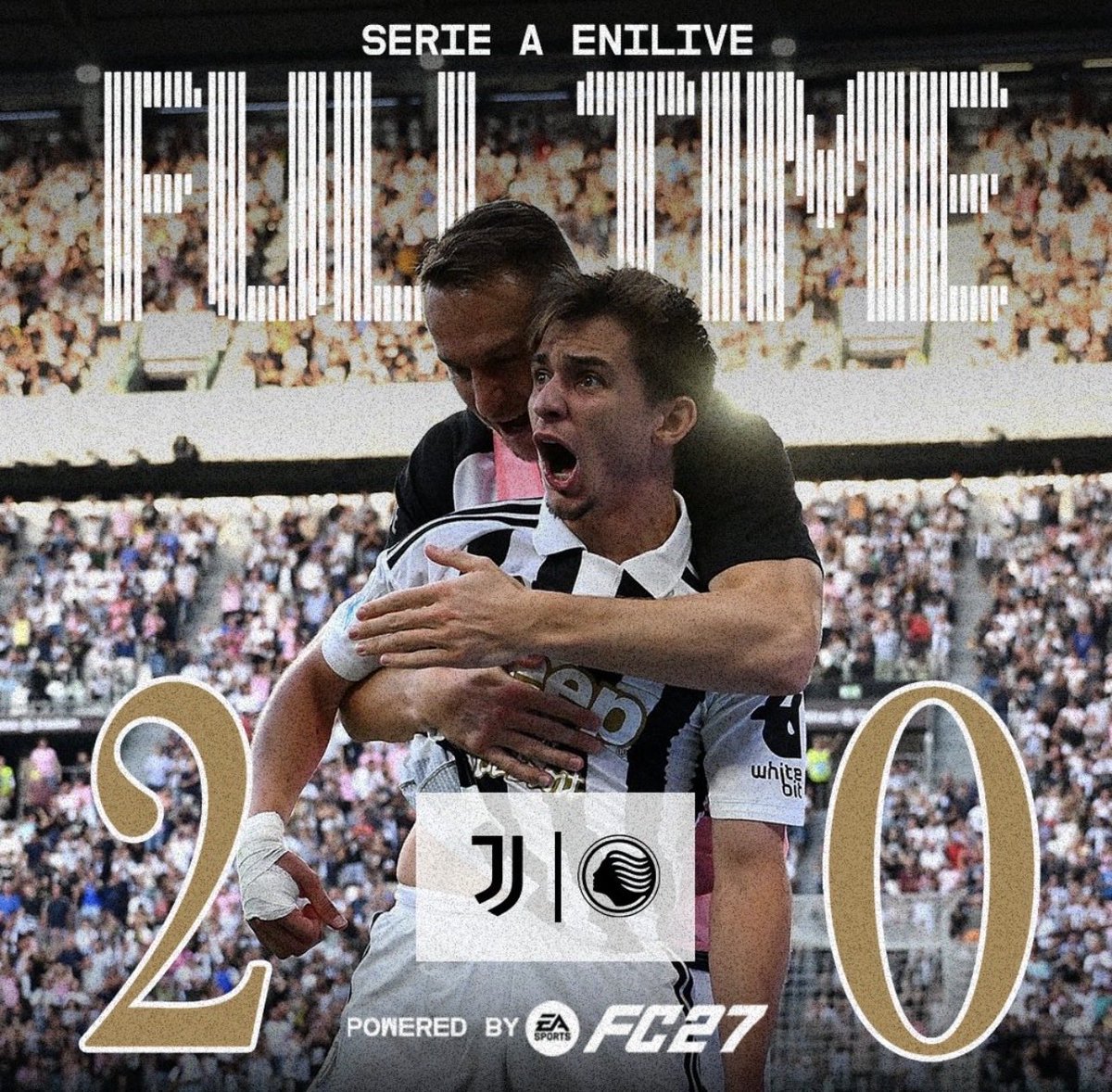 JuveClubArabia's tweet photo. !

بعد خماسية نيميخن أوروبياً ، يحقق اليوفي فوزاً مهماً على أتالانتا 2-0 في الدوري الإيطالي

🎯 كونسييساو 28’
⚽️ بريمر 77’ — بصناعة زيغروفا
🧤 شباك نظيفة

انتصاران متتاليان… وبداية نأمل أن تكون لمرحلة أفضل 🇮🇹

#Juventus #JuveClubArabia https://t.co/XMNnVTGbad