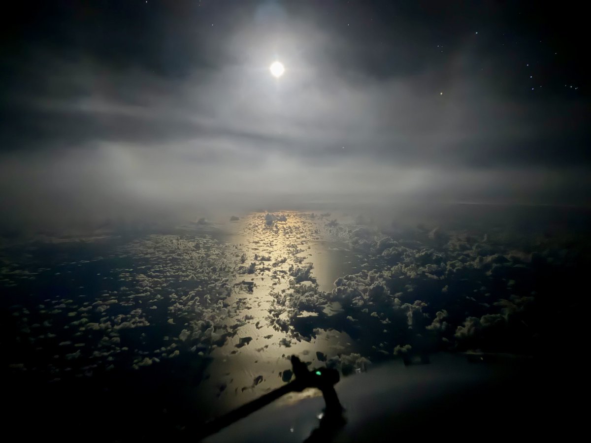 MCCCANM's tweet photo. A good suggestion for a post recently: 

What do pilots do in cruise? Is it boring?

Climbing up to cruise & descending for the approach is fun & active. A lot of it is hand-flown; most I fly with hand-fly the jet up to 18,000’ or more. On descent, it’s a little busier & there can be lots of changes to the plan, so the autopilot stays on longer, but once you are established on the straight-in part of the approach the autopilot gets clicked off, as long as the weather is good. If the weather is bad, we’ll generally leave it on until we can see the runway (but you *mostly* have to turn it off around 150’ above the ground. The rules vary by airline).

In cruise, the autopilot has the jet. The flight plan is programmed in before you take off, so if there are no changes, the jet will fly the flight plan exactly as it’s programmed. It knows when to climb or descend, but can’t do it unless you spin the altitude knob to the altitude you want. For example, it knows when it’s time to descend to 6,000’, but it will stay at 32,000’ until you spin the knob down to 6.

In this sense, the autopilot is always overridden by the pilots & can’t do certain things unless the pilots approve.

There are many things the autopilot doesn’t know. It has no idea about weather, traffic or terrain. Some jets can actually deal with traffic, but not all, and if you program a jet to fly from LA to Denver at 3,000’, at some point it will attempt to tunnel through the earth. It also has no idea what Air Traffic Control (ATC) is asking for.

So, there is some involvement from the pilots. We’re always monitoring the jet to make sure nothing goes wrong. If it does, the autopilot doesn’t know that…it can’t handle an engine failure or a fuel leak, and if it’s trying to do something but the jet isn’t responding the way it expects, it just gives up, sounds an alarm & turns itself off.

Most of the time, though, none of that happens. So, it can be kind of boring staring at the instruments for 4 or 5 hours.

I personally like to look out the windows. We get a pretty spectacular view up there. But that doesn’t hold your attention forever.

Cell phone use is banned at most airlines. We’re not scrolling social media. Now, some people ignore that ban, and it’s kind of a battle we’re having internally in the airlines & union. I know of one guy that got fired for pulling his phone out repeatedly during a sim session to text. That’s absolutely a no-go.

But, some people do pull out their phones. Maybe they are checking their calendar. It’s hard to make a distinction here, but the rule says no phones.

In the not too distant past, magazines, books & newspapers were the norm. They are still acceptable, but I don’t see that a lot. Not sure why, it just is.

Conversation is good, and sometimes you get into really good ones. But sometimes it’s the same conversation you had with the last guy, about the contract or the union or the new base rumor or unsolicited financial advice or boats, whatever. After a while, that gets old; I tend to be kind of quiet when flying & hope that doesn’t come across as not liking the First Officer, but I don’t care enough to do small talk just to be liked.

We have iPads to use for all our charts & a bunch of other stuff. It’s a fantastic tool, but that’s another post. Anyway, you can review the flight manual on it, studying up. You manage your schedule on the airline app…by far, this is what I see most FOs do. They are looking to trade & improve their schedule. It’s OK to read the news on your iPad, as long as the company approves the app.

You can go on the internet, but must be careful. The company knows everything that iPad does, and if they decide to look into it, they’ll have every keystroke. I’ll look into golf & watches, but not much more.

Mostly, though, I like to look outside, particularly at night. The iPad screen can wreck night vision, so I’ll turn it off.

I’m out of space. Hope that helped! The pics were taken IAW my airline’s policy.