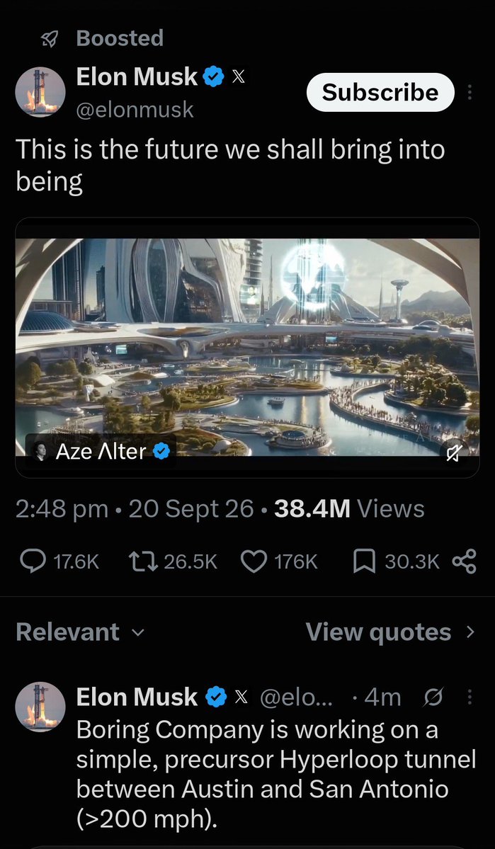 WisdomofBharat1's tweet photo. @elonmusk Future is Here 😃 https://t.co/p2VugzR29G
