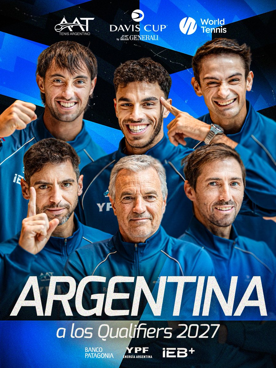 AATenis's tweet photo. Qualifiers 2027, allá vamos 🫡🇦🇷 https://t.co/8Ks9kWQUUc