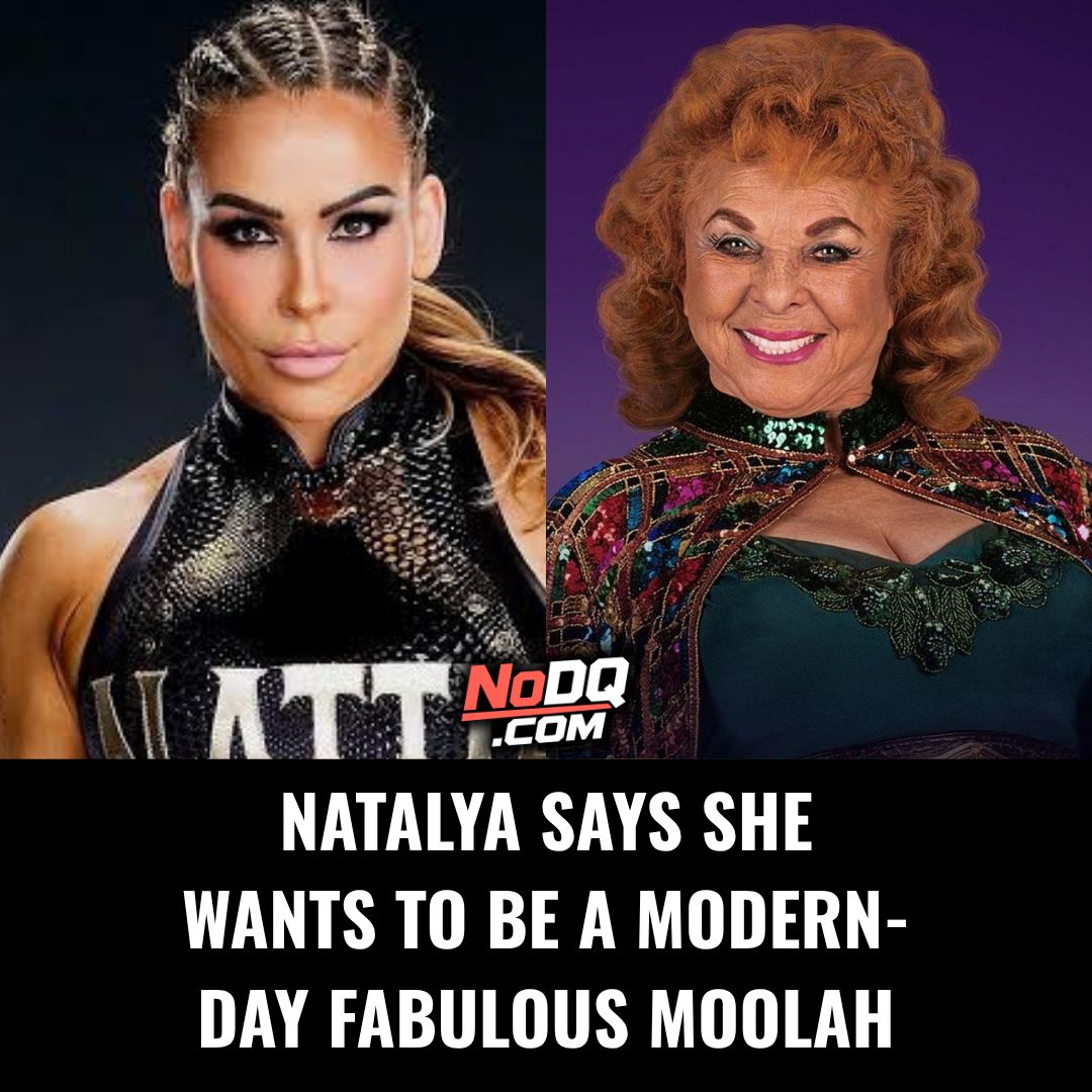 nodqdotcom's tweet photo. Natalya says she wants to be a modern-day Fabulous Moolah https://t.co/6QQOiW2SHe https://t.co/mWFIFgaTft