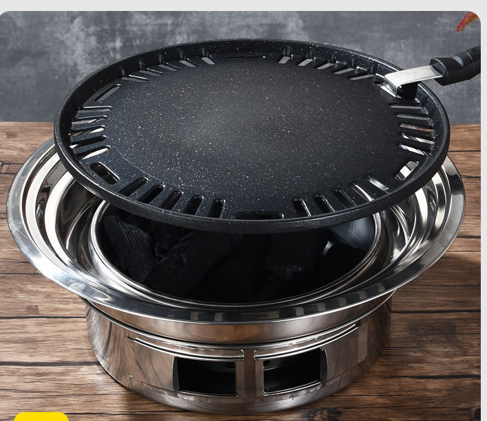 BOakCharcoal's tweet photo. Make BBQs easier with the Korean Stainless Steel Charcoal Barbecue Grill. 

Find it here: https://t.co/Re4hbY4Yhu

#BlackOakCharcoal #CharcoalBBQ #BBQGrill #BBQEquipment @bbqukbbq https://t.co/UEzfbgLp1N