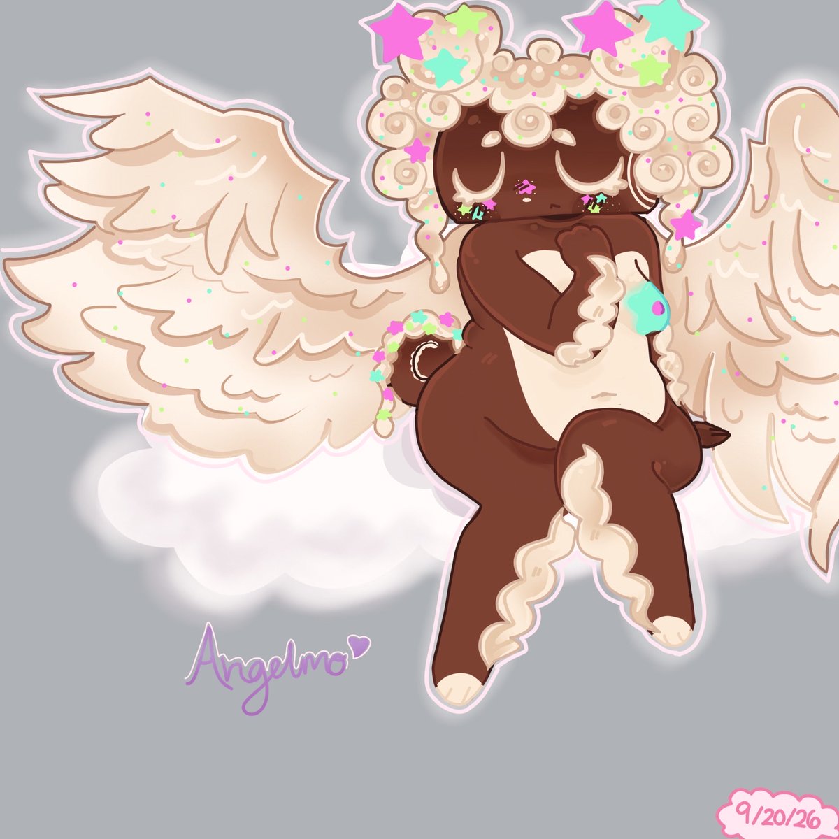 pastrycosmos's tweet photo. ⚠️ NONSEXUAL NUDITY !! ⚠️

angel cosmo I missed you.., hi hi hi #cosmo https://t.co/0vxnYWgB8O