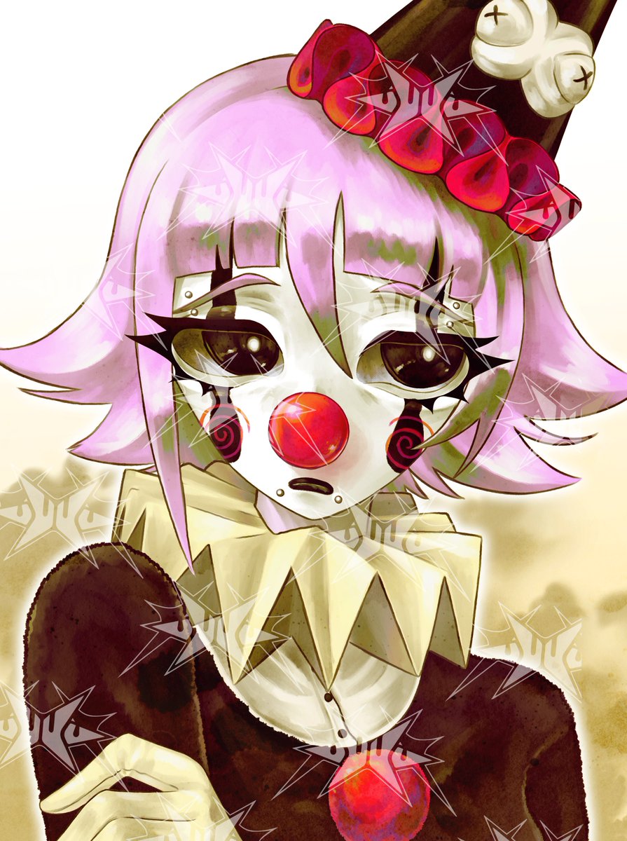 uyyu_art's tweet photo. CLOWN CRONA ✨ #souleater 
(ART COMMISSION) https://t.co/PSncv7pnhk