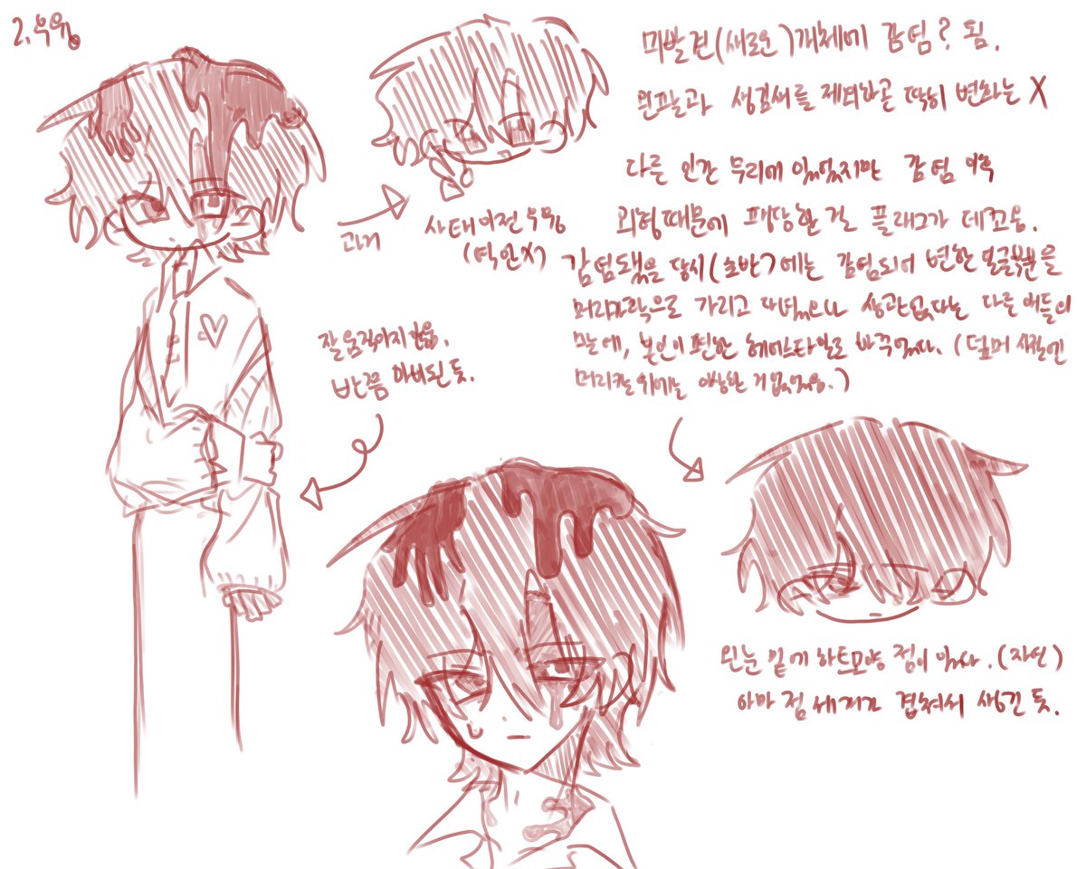 moka_b00n's tweet photo. 크리쳐 아포칼립스 짜다가 유기한 거 발견해서 올려봅니당 https://t.co/1VvZFL9ry3