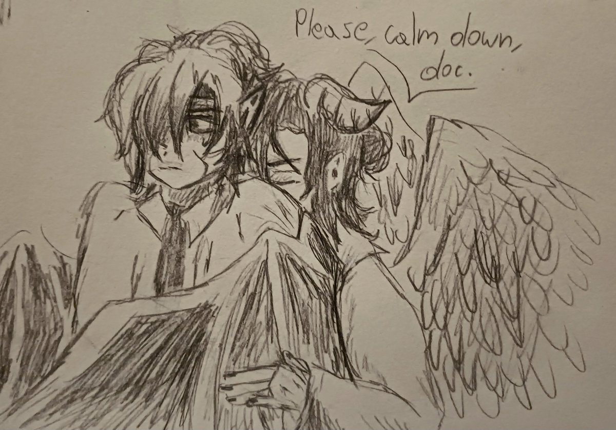 Brix_Brik's tweet photo. "sciencemonkey but aldo helps multi relax by attending his wings" -> its so bad and rushed, im sorry hdjcnsn
Hope you'll like it anyways!!!
 https://t.co/8ok4JvoLOl https://t.co/mPUHBsBXRc
