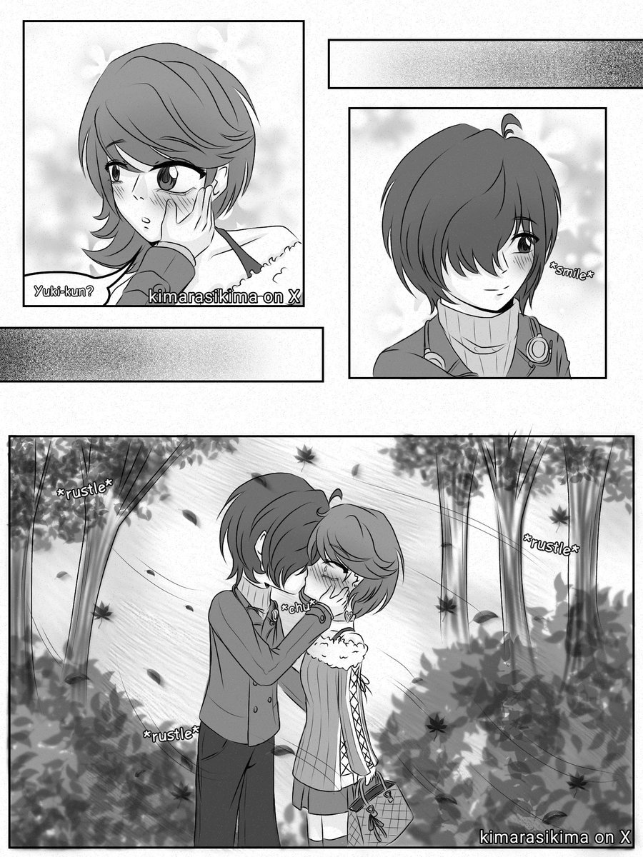 kimarasikima's tweet photo. 🍁🍂Autumn Date Mini Comic🍂🍁
#shuyuka https://t.co/RSXZiFukrf