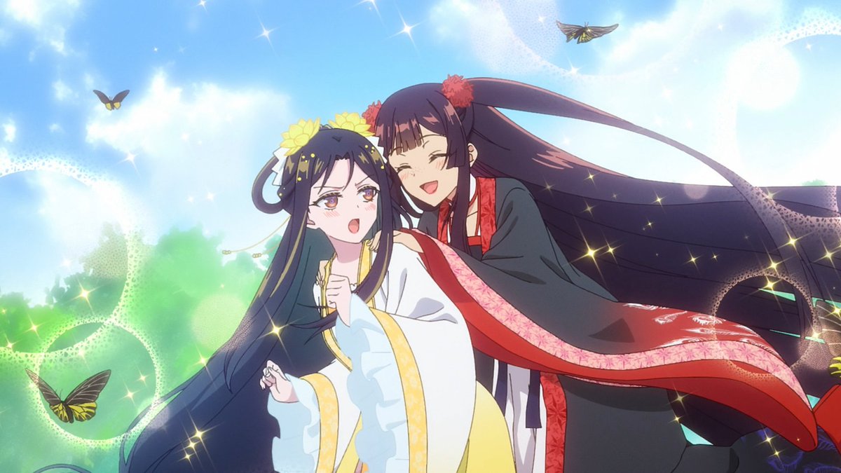 shadowarlok's tweet photo. Vou sentir saudades da Reirin e Keigetsu 🥹

Que venha a segunda parte do anime em janeiro https://t.co/kptVmhGuSM