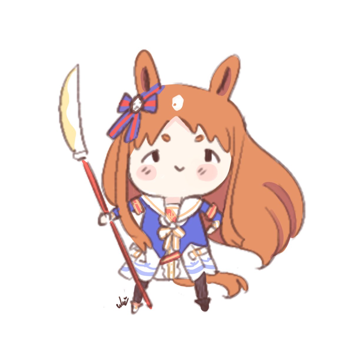 UkichanUki's tweet photo. Heh butter be ready >:3

#umamusume #ウマ娘 #grasswonder https://t.co/zlwlBxk8B1