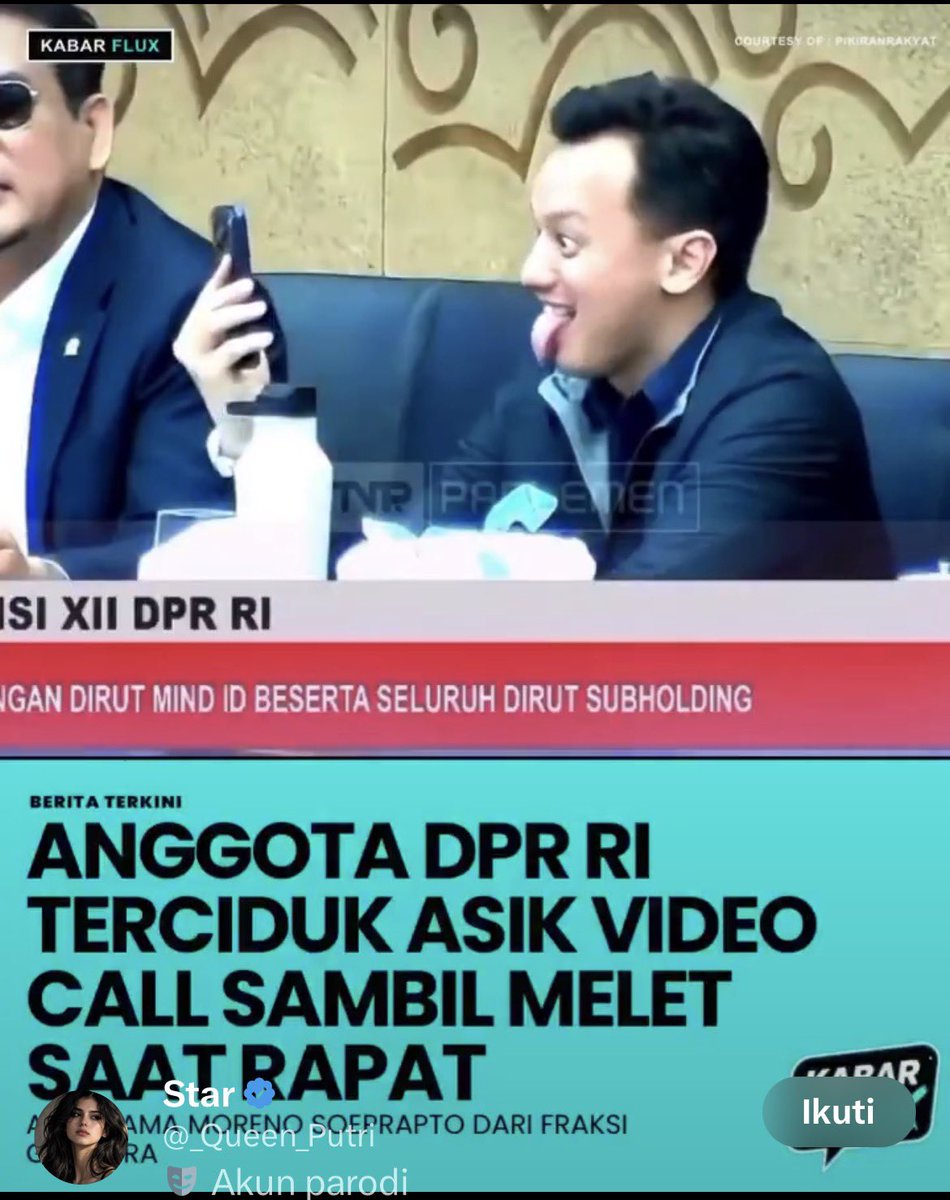 Seth_Rynn's tweet photo. @DPR_RI @kemkomdigi 
Lagi persiapan Jilat Memek nii https://t.co/wDXnbeA2tz