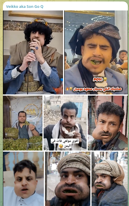 BismarckOt82951's tweet photo. #Houthis #Hutis

zu Bild 1⃣
die Houthis sind Drug Heads 

die sind alle dauerhaft auf Drogen 

sie kaufen das zeug am Stück 

aber jo ...

zu Bild 2⃣
Also im Kaiserreich sah niemand so aus xDD

Wir haben Autos erfunden u waren führend in Innovation u Forschung sowie Philosophie 

Die Houthis haben nicht mal eine Nähmaschine erfunden xDD

V 

Danke Veikko!
https://t.co/TVCwhXhzXR

Anmerkung O.v.B.
Schreibweise unverändert übernommen
