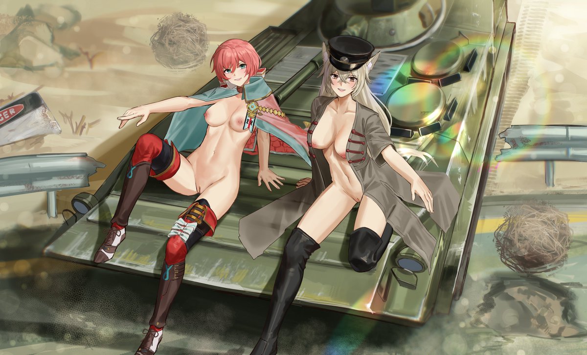 1891appreciator's tweet photo. Excited to share this one, the two GOATs showing off on the unit's BMP

Thanks to @anoreika_tomoe for a great comm!

#CodenameCedar #CallsignCedar https://t.co/T5wdaGlTLb