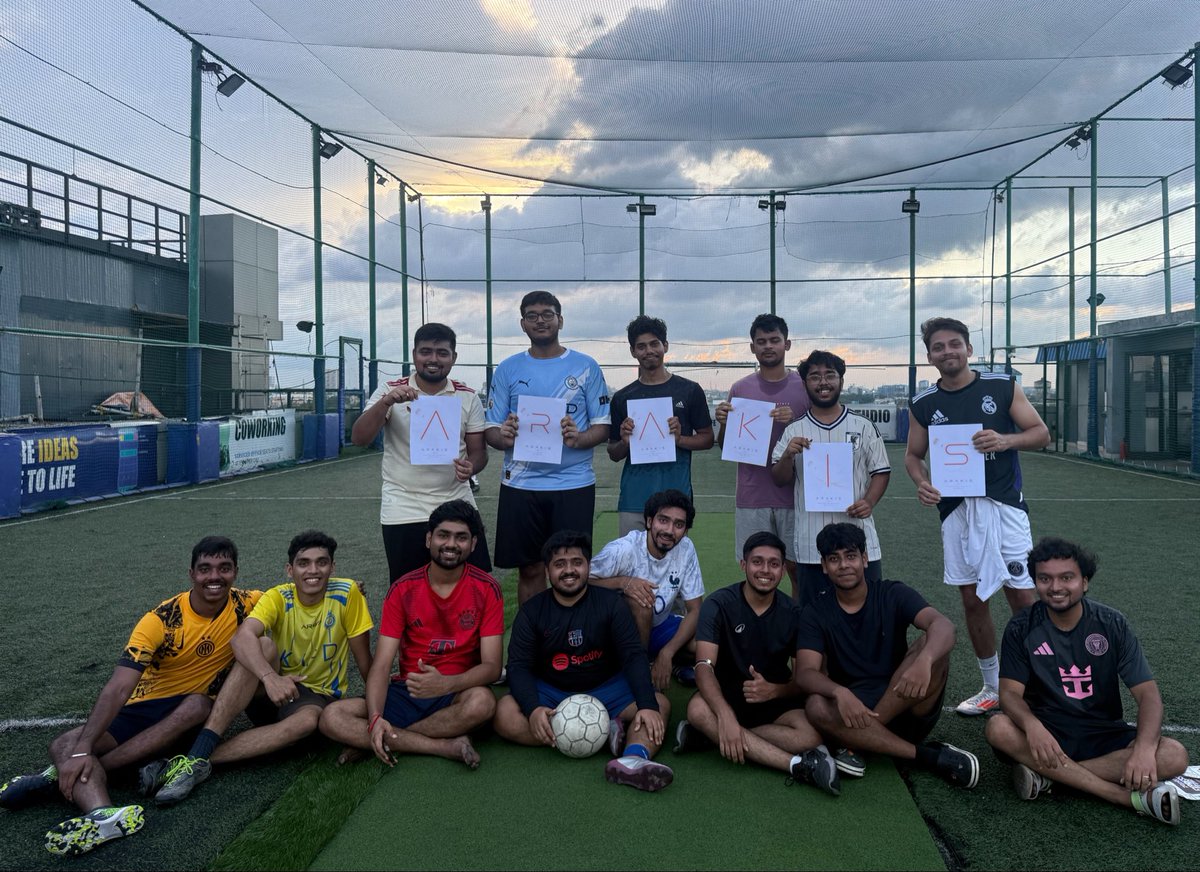 arakisdotfun's tweet photo. Arakis Kickoff #2 has entered the chat. 🟠⚽️

New faces. New energy. Same crazy mission.

We’ve got a lot to build, a lot to break, and probably way too many football arguments ahead 😂

Let’s see what happens. 👀 https://t.co/ffIwZ4iScE
