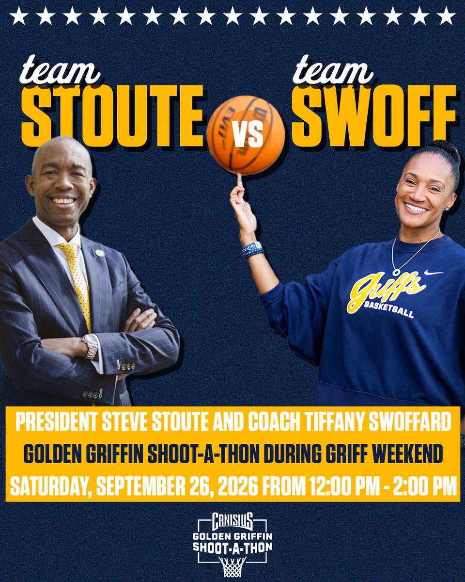 GriffsWBB's tweet photo. Which team you got?? Stoute vs Swoff 🔥 

There is still time to sponsor any of our VIP shooters, coaches, and players. Come see how many free throws our team can make this Saturday, September 26th from 12-2pm!

Use this link to pledge! https://t.co/QfEPlq6q5a https://t.co/1OeeorBzAg