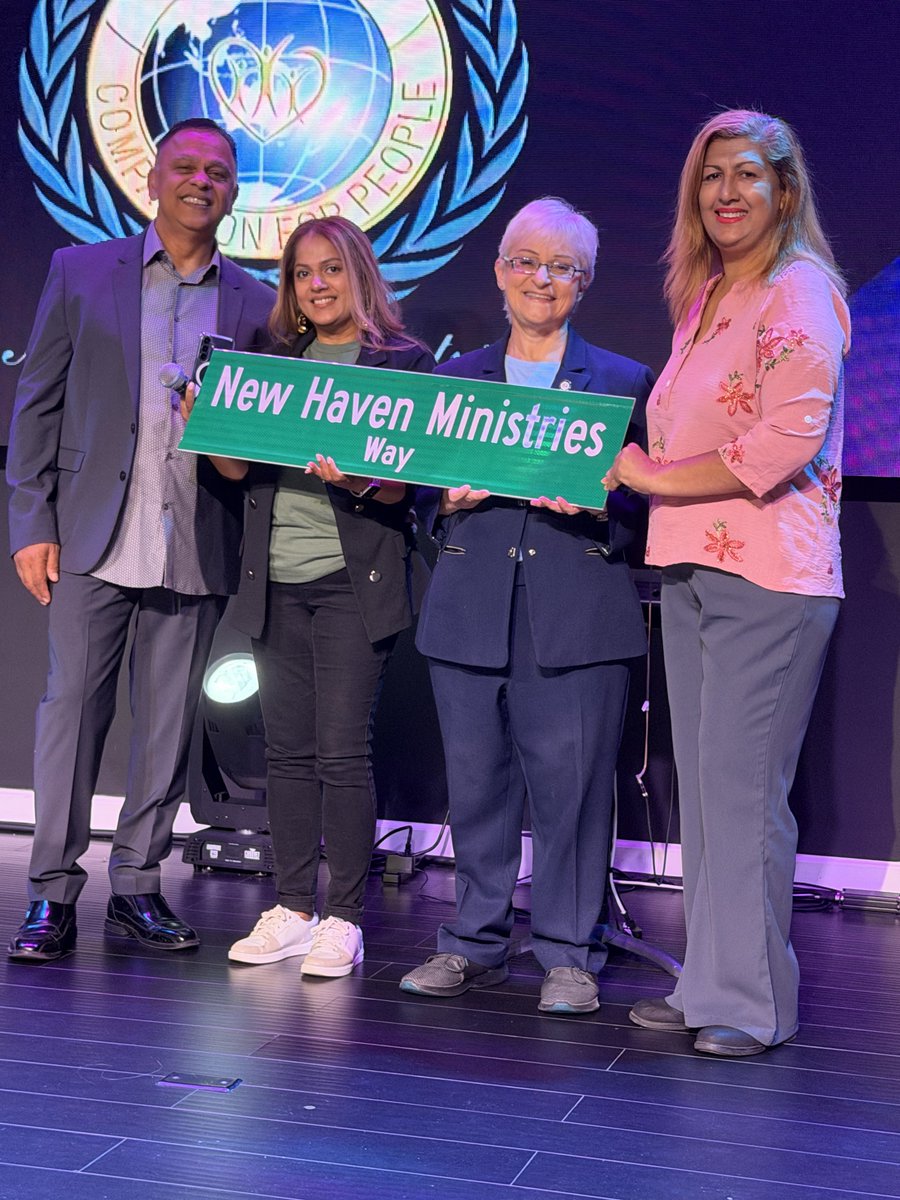 Lynn4NYC's tweet photo. Today, I was honored to co-name 101st Avenue and 130 street as New Haven Ministries Way, to celebrate this neighborhood faith-based fixture in #RichmondHill.  New Haven Ministries has dedicated 28 years of service to the community, with programs for youth and older adults, and a food pantry for those in need, and will now have their legacy permanently enshrined as part of NYC history.