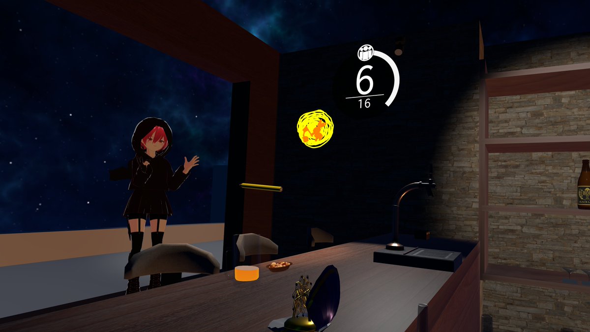amaayakan's tweet photo. 今日の #VRChat
連休の定番 #Bar_I https://t.co/K09E79WZp4