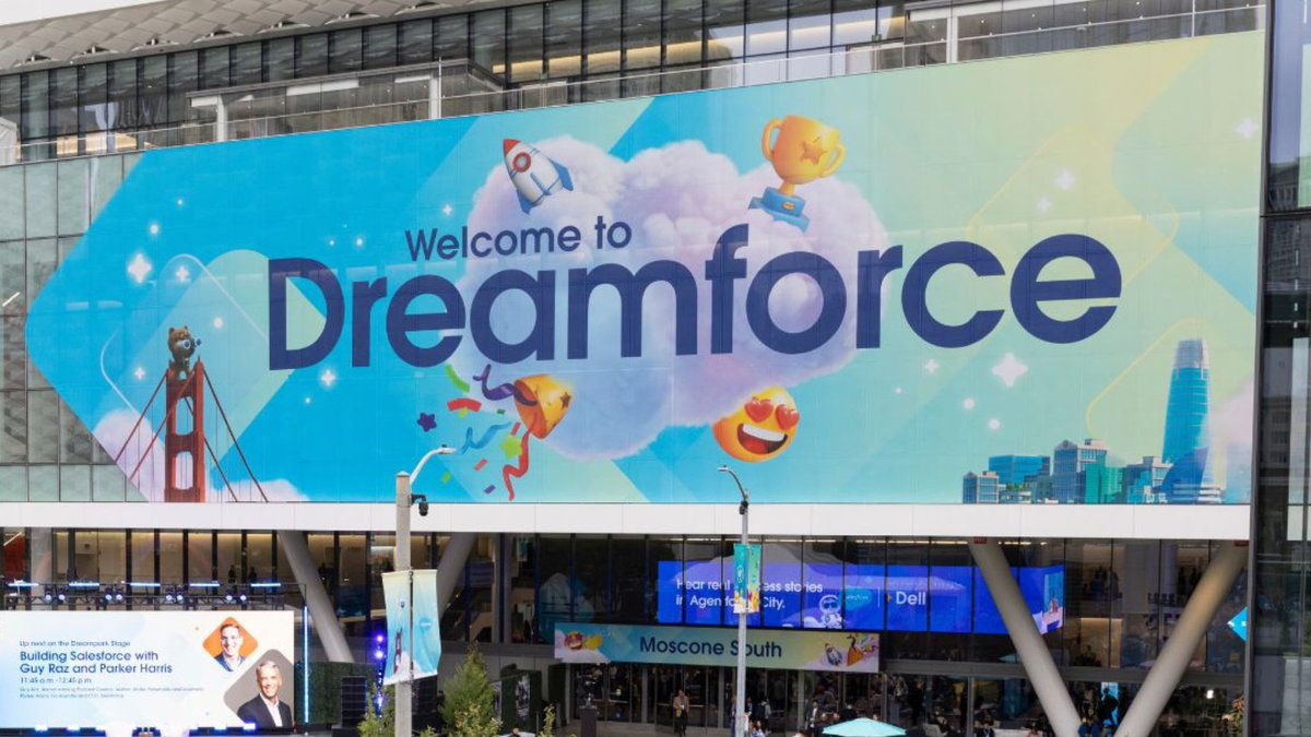 geoffreyamoore's tweet photo. Dreamforce felt different this year. The conversation has moved beyond proving AI can work to getting it adopted in the core business.
Hero use cases may be the bridge.
https://t.co/LtHmRXpPFF
#AI #DF26 https://t.co/6CrenDJD1b