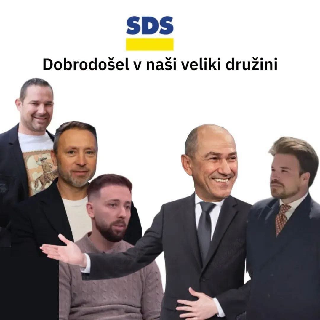 BozicKristjan's tweet photo. VZORNIK KRIMINALNE SDS KOALICIJE (Dobrodošel, Dušan!)
Dušan Smodej, osumljen groženj s smrtjo, s katerimi je mladoletno žrtev prisili v spolni odnos, vsiljevanje mamil za posilstvo in siljenje v spolni odnos, ki je žrtvi povzročilo telesne poškodbe.
#4xPROTI https://t.co/3s4YgcvVBW